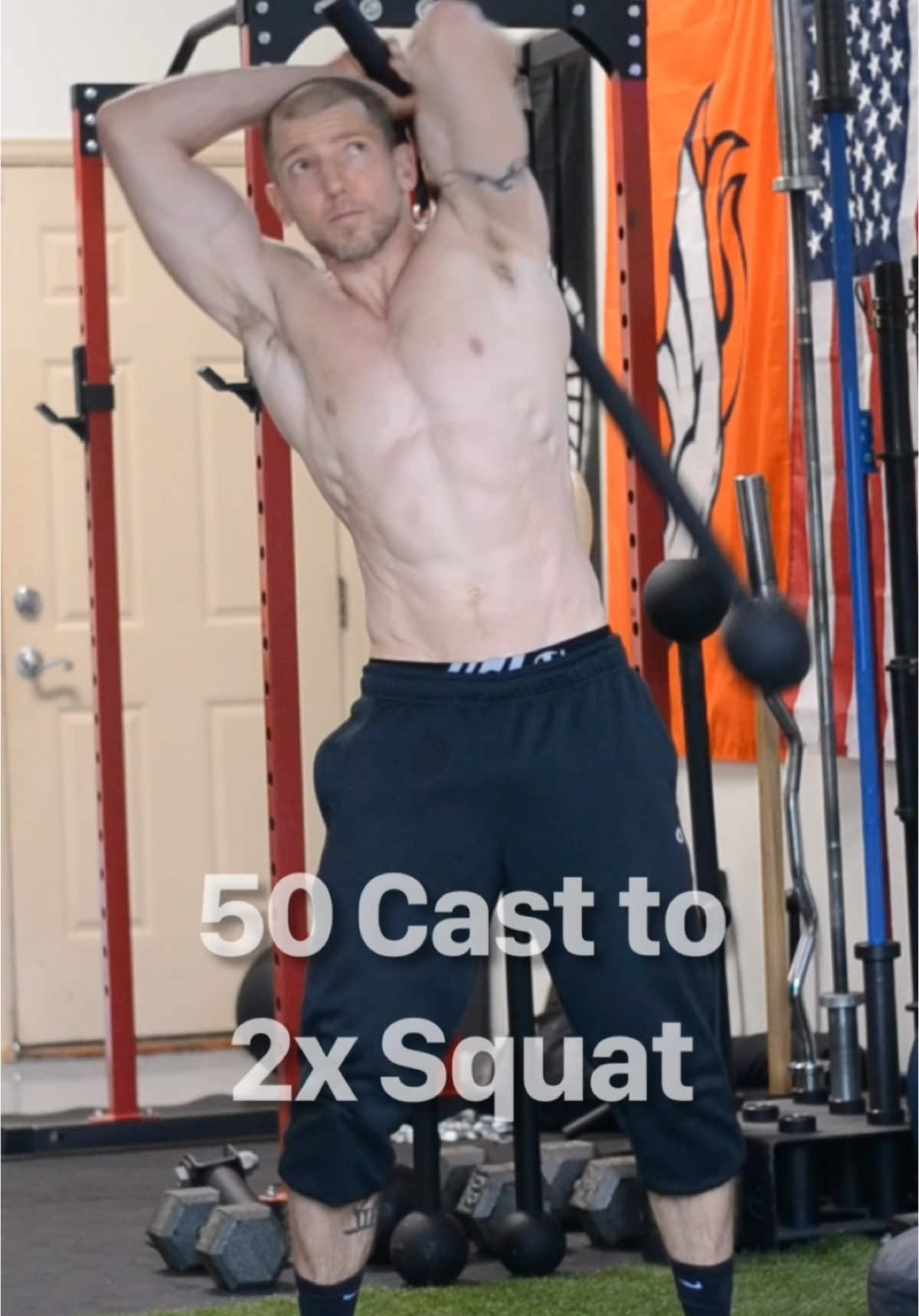 Steel Mace Training ⚒️ | Full Body Workout  #steelmace #workout #muscle 