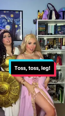 Replying to @Chris Rowland Me and @Ari (Bryce’s Version) had to do some Wicked audios😎💖 #aphrodite #aphroditecosplay #athena #athenacosplay #greekmythology #mythology #mythologytiktok #epicthemusical #greekgods #greekgoddess 