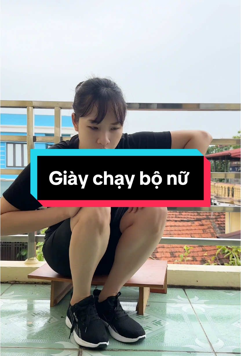 Giày thể thao nữ vải dệt kim thoáng khí #giaythethao #giaynu #xuhướng #xuhuongticktock2025 