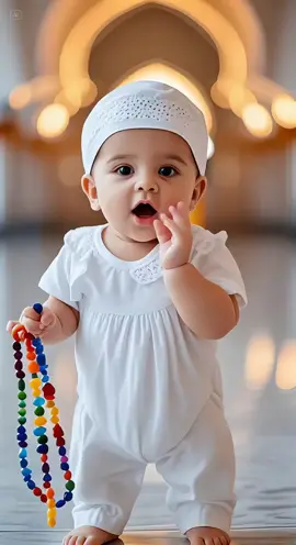 A cute baby boy praying #MasjidAlHaram #LittleMuslim #BabyInSalah #IslamicMoments #KaabaLove #MiniMomin #SpiritualVibes #MakkahBlessings #AdorableMuslim #InnocenceInPrayer