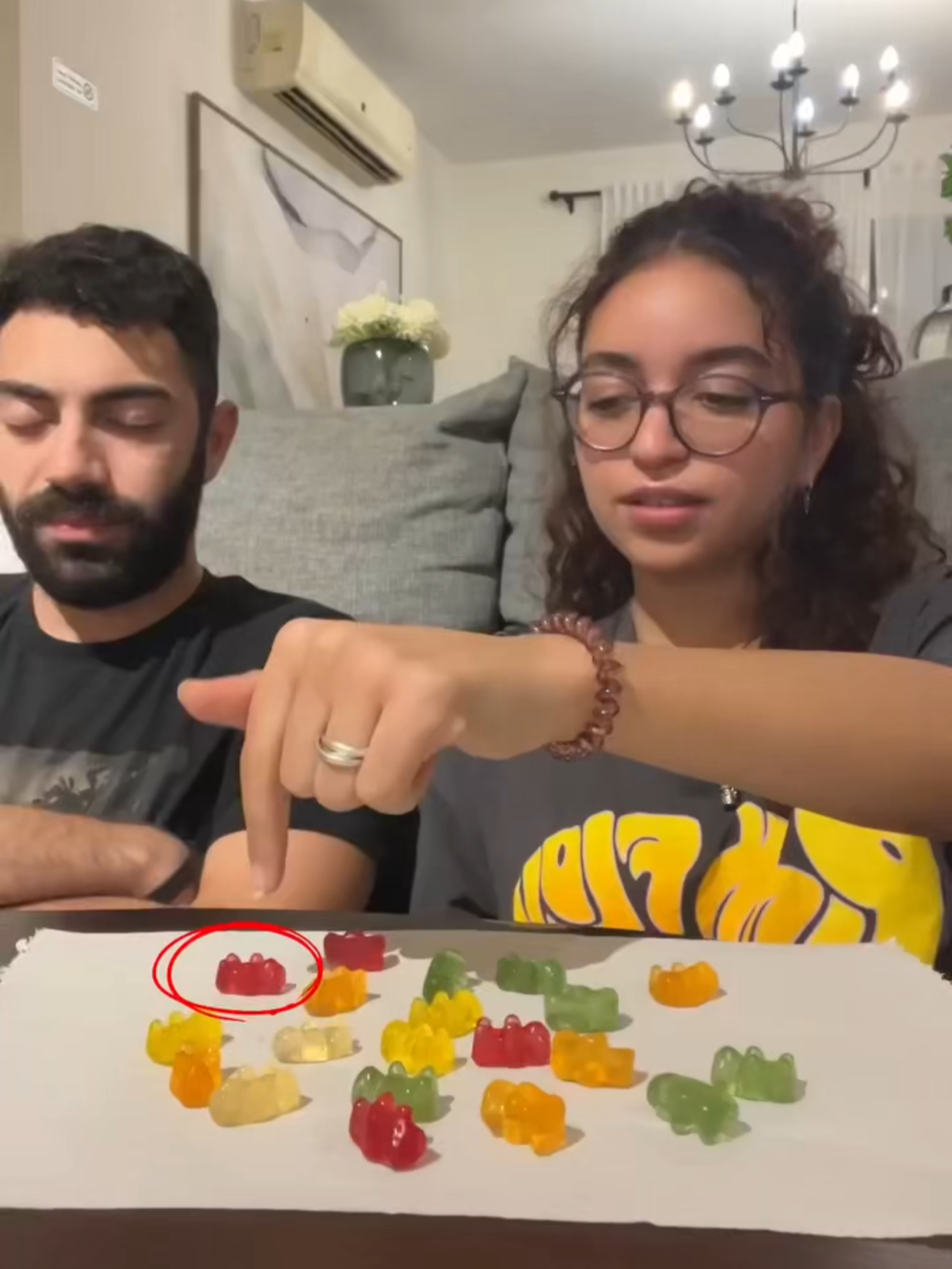 Gummy Bear Challenge with Hidden Traps and Surprising Results #BVIRAL @kenzyy.ab @husseinbadawy24