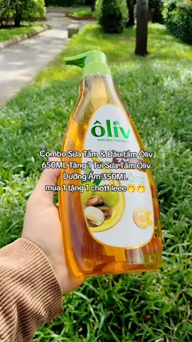 Combo Sữa Tắm & Dầu tắm Ôliv 650ML Tặng 1 Túi Sữa Tắm #Oliv Dưỡng Ẩm 350ML chỉ hơnn 1.0.0🌿 chốtt+ts🔥#dautam #oliv #fypシ゚ #reviewlamdep #LearnOnTikTok #xuhuong #phamthuy1234 
