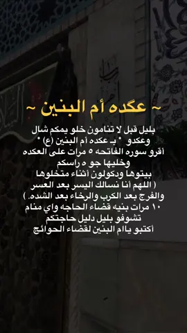 ياام البنين (ع) 