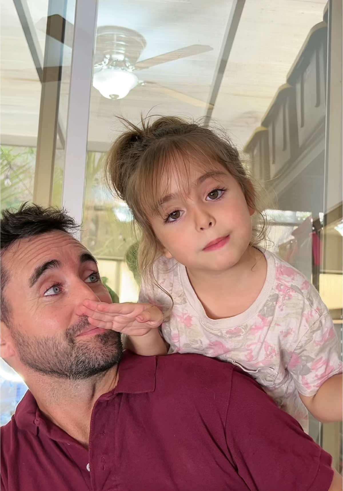 Y si algún día te cansas de mí…. ❤️ #papaehija 