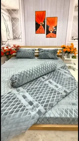 SÉT 4 hoặc SÉT 3món ga gối cô cô nỉ nhung tuyết thoáng mát #changagoidem #changa #xuhuong 