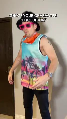 Which character are you?  COME SEE ME AT EDC Sunday May 18th 330am Forest House Art Car ‼️  #edc #festival #rave #concert #artistsoftiktok #dj #music 