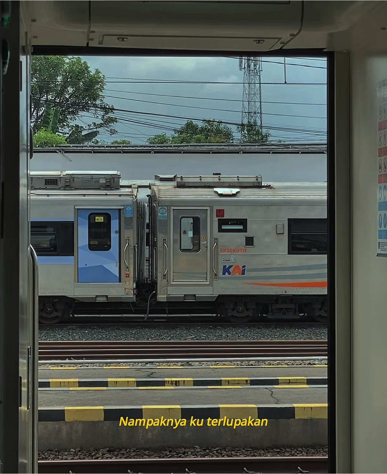 NAMPAK NYA KU TERLUPAKANNNN😢😢😢😢😢😢👏🎉🎊‼️ | #cinematic #keretaapiindonesia 