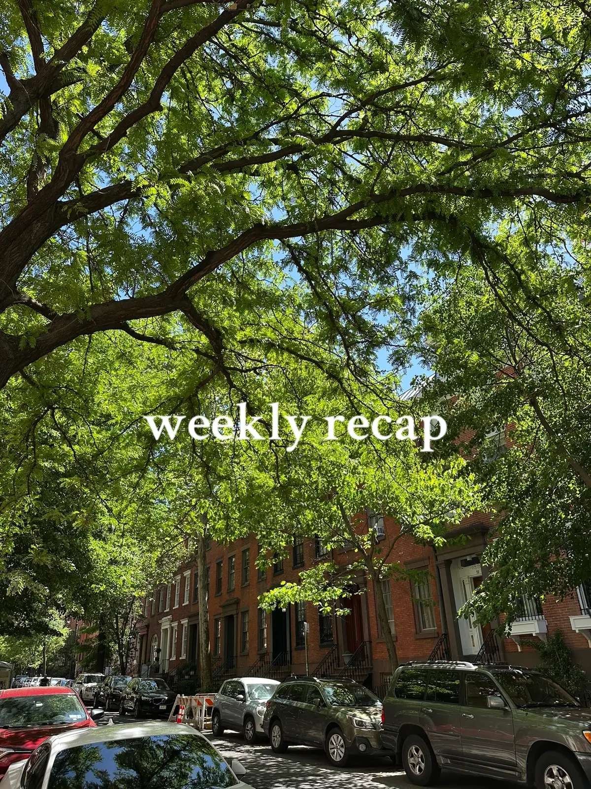 Weekly recap but it’s really just a weekend bc didn’t take a single photo M-F 🤨 #weeklyrecap #weekinreview 