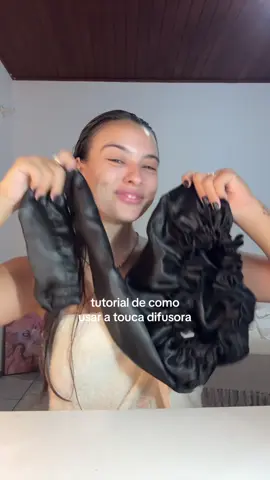Respondendo a @Ana Romualdo como usar a touca difusora e minha opinião sobre ela 🤌🏼✨