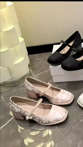 Sepatu High Heels Hak Tahu Chunky Tinggi 5cm Kantor Wanita Hitam Strappy Tali Kerja Kantor Pesta Terbaru Kekinian Tumit Guru Dansa Pengantin Wedding Import Mary Janes Fashion Block Heel Platform Shoes - Ukuran 35 36 37 38 39 40 #sepatuwanita #high #heels #sepatuviral 