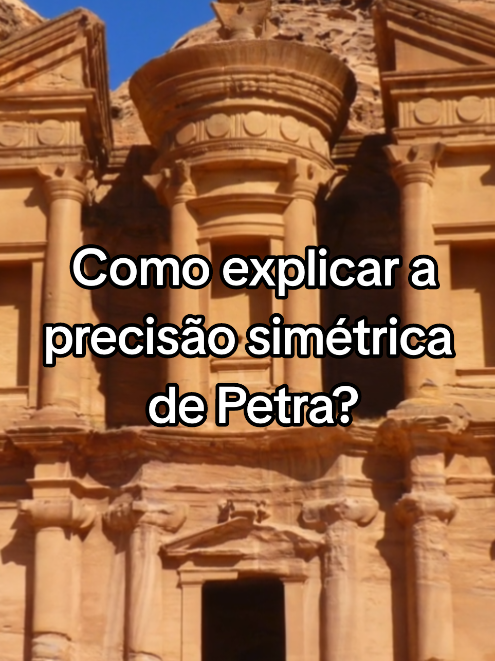 Esculpida com perfeição milimétrica em plena rocha… Mas será mesmo que foi feita à mão, com ferramentas antigas? Essa reflexão vai mexer com a sua visão da história. 👁️‍🗨️ @Múltiplo Conhecer  #MistériosAntigos #Petra #HistóriaOculta #ArquiteturaAntiga #SegredosDoPassado #ReflexãoHistórica #TecnologiaAntiga