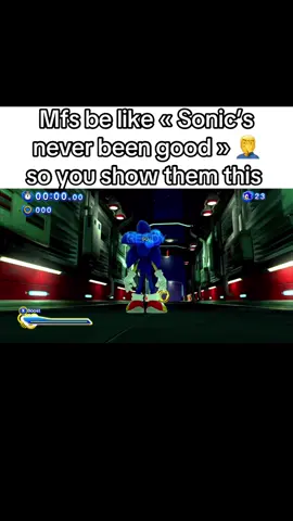 Sonic’s always been good (Not always mb)#sonic #sonicthehedgehog #sega #sonicxshadowgenerations 