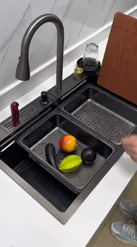 Chậu Rửa Bát 1 Hố INOX SUS 304 Mạ Nano Xám Kèm Phụ Kiện Cao Cấp (KT: 75x46cm) Đa Chức Năng Rửa ,Thác Ngang ,Vòi Rút #dogiadungtienich #hot #thinhhanhtiktok #thinhhanhxuhuong #xuhuong #xuhuongtiktok #lenxuhuong #thinhhanh #hottrend 