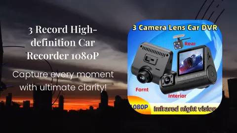 Wide,Storage,Detection Capture every moment on the road with our 1080P Car Recorder! #CarRecorder #VIVIDVIBES #1080P #RoadSafety #NightVision #MotionDetection #LoopVideo #DrivingEssentials