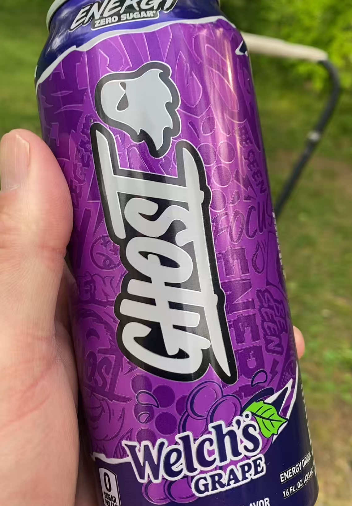 Taste just like grape soda I drank half and I didn’t feel ultra jittery like I do with most energy drinks.  Follow for more on this and get back to golf #ttsacl #getbacktogolf 