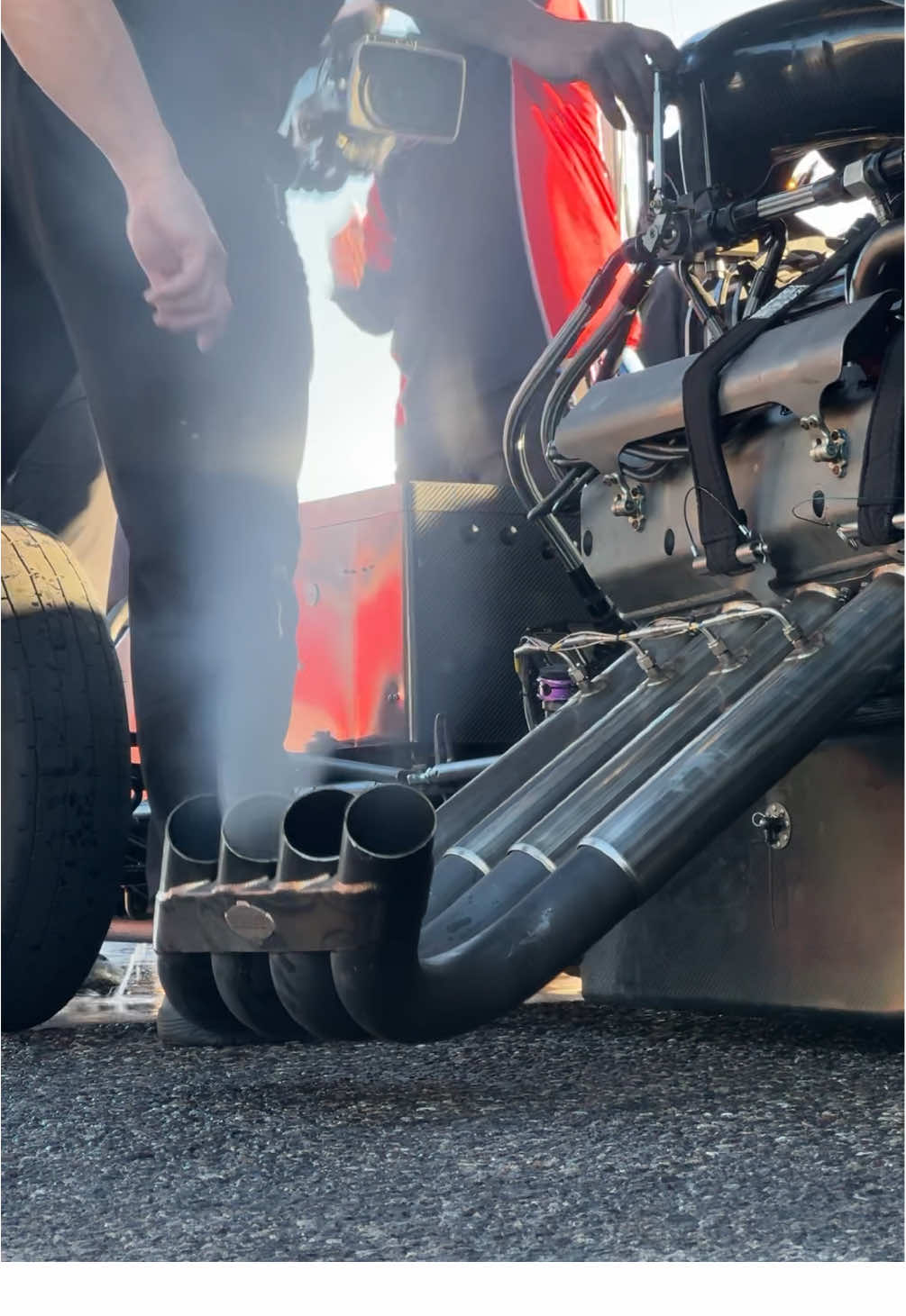 It’s a perfect symphony 🎶🎵 #dragracing #nhra #nitro @JCM RACING 