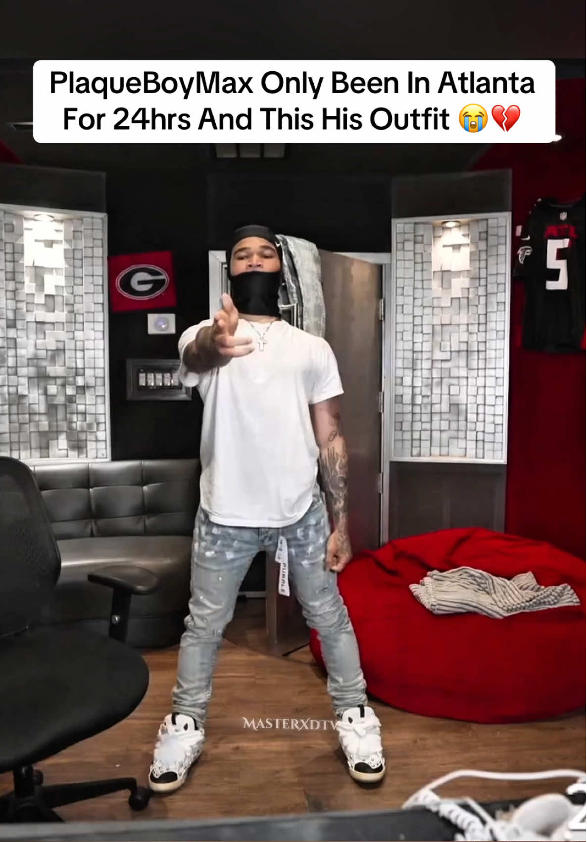 PlaqueBoyMax Atlanta Outfit 😭 #plaqueboymax #atlanta #yn #fyp #viral 
