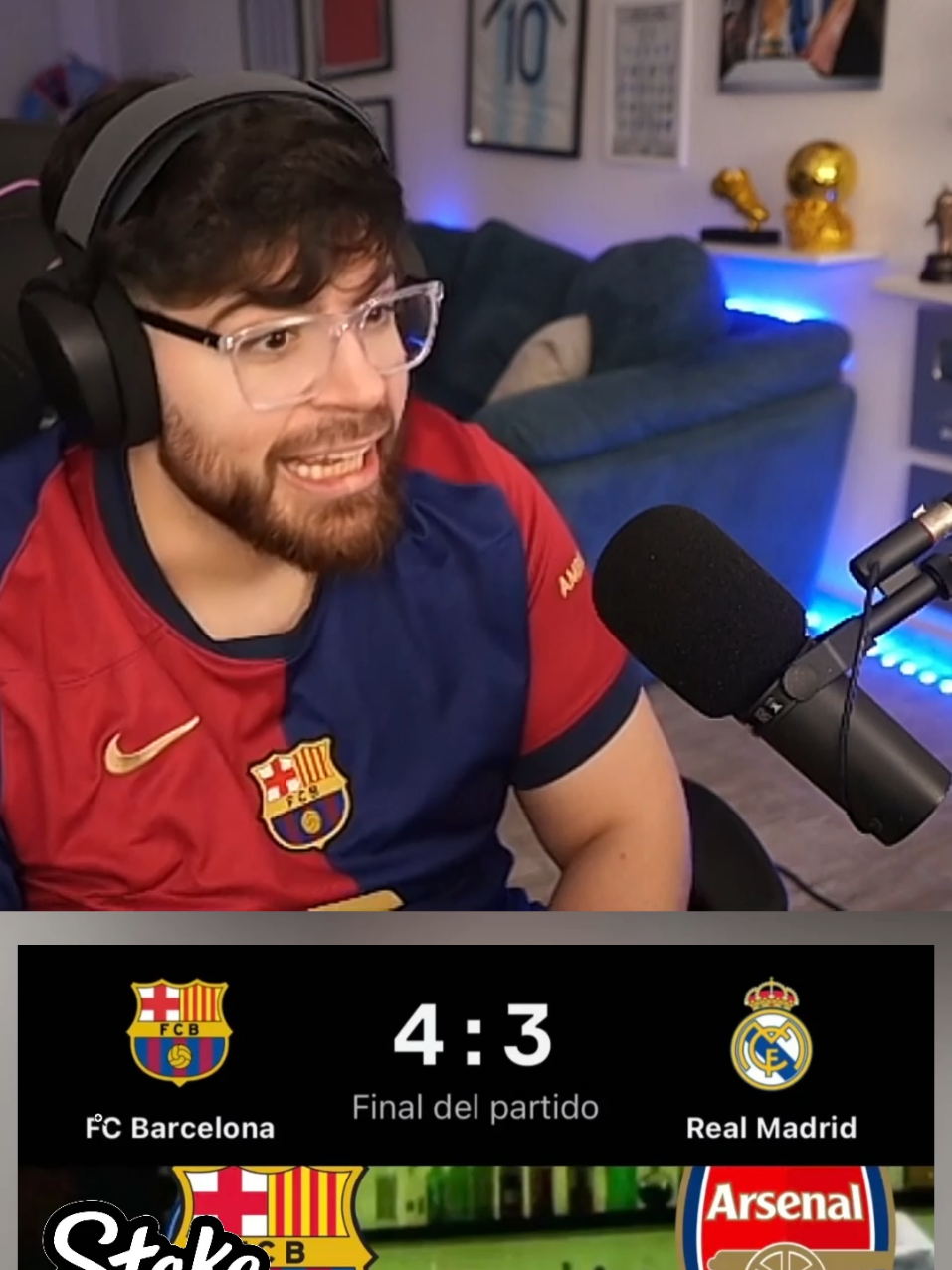 Barcelona con el arsenal #lacobra #lacobraaa #lacobraclips #davooxeneize #davo  #mikemaquinadelmal #losfutbolitostv #ibai #moski #mernuel #spreen #argentina #argentina🇦🇷 #argentinatiktok #buenosaires #cordoba #rosario #tucuman #santafe #salta #mexico #ciudaddemexico #colombia #bogota #españa #chile #santiagodechile #venezuela #caracas #peru #lima #cuzco #uruguay #montevideo #bolivia #lapaz #panama #salvador #costarica #guatemala #ecuador #quito #paraguay #asuncion #streamer #kick #tendencia #foryoupage #fyp #futbol #futbol⚽️ #coscu #brunenger #laagusneta 