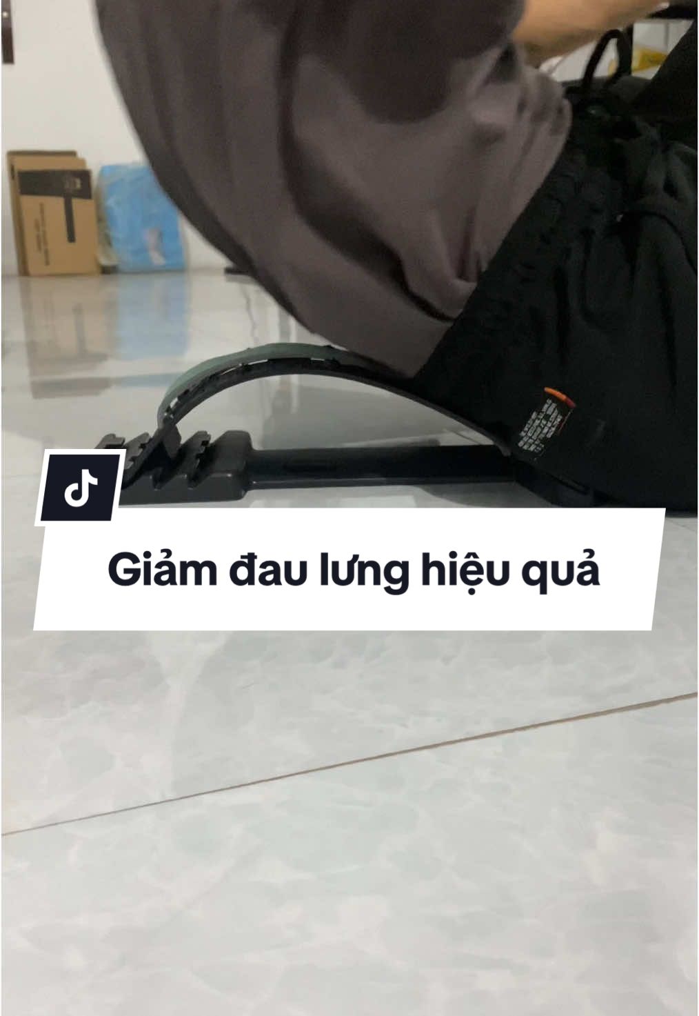 Dụng cụ hỗ trợ tập lưng, khung định hình cột sống #giadunghuyha 