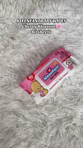 Kleenfant Baby wipes Big #kleenfant #baby #wipes #big #cherryblossom #scent #travel 