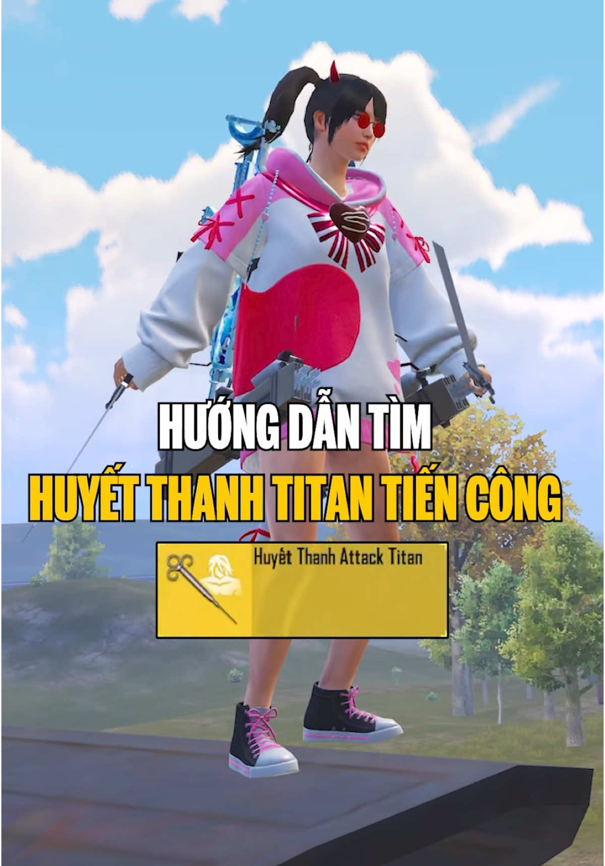 Huyết thanh Titan Tiến Công ở đây nè ☝️☝️☝️ #pubgmobile #GamingOnTikTok #PUBGMobileVN #fyp #attackontitanxpubgm #AttackOnTitan #attacktitan #eren #trending #noyeulamroi 