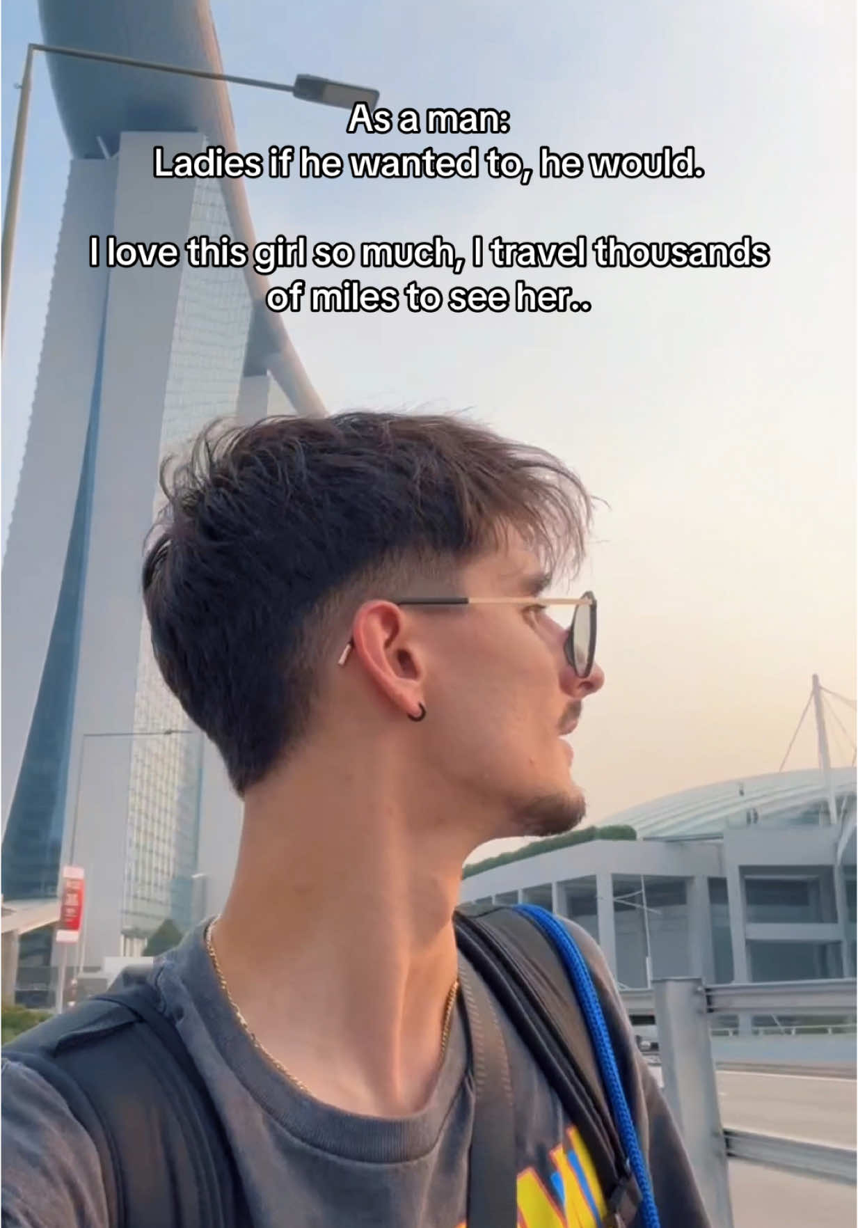 Distance is no barrier if you truly love someone. #travel #longdistancerelationship #Love #girlfriend #boyfriend #fyp 