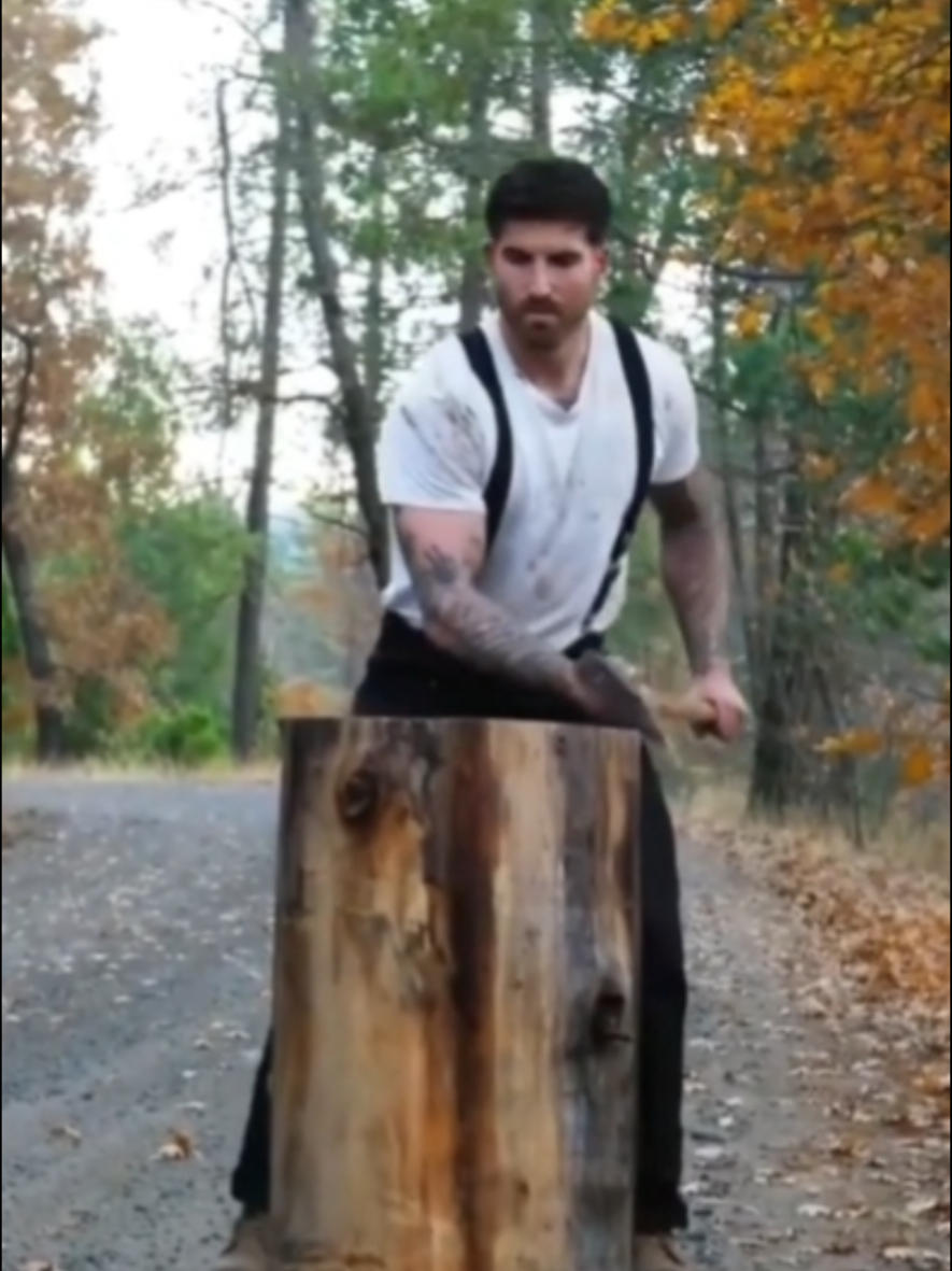 @Thoren Bradley  @Yellowstone National Park  go visit both!  #nationalpark  #humor #workingwood #fyp 