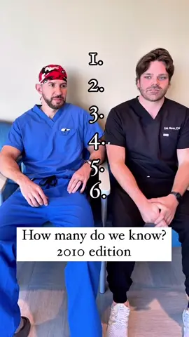 Turnover Time ♻️ He got me and he was probably 12 when these came out 🤣 How many did you know⁉️Last one cut short but we nailed that!  . . . . . . . IB : @@Maya & Carter  #reels #doctor #turnover #challenge #relatable #OR #music #neurosurgery #medstudent #premed #nursesoftiktok #doctorsoftiktok #tiktokdoc 