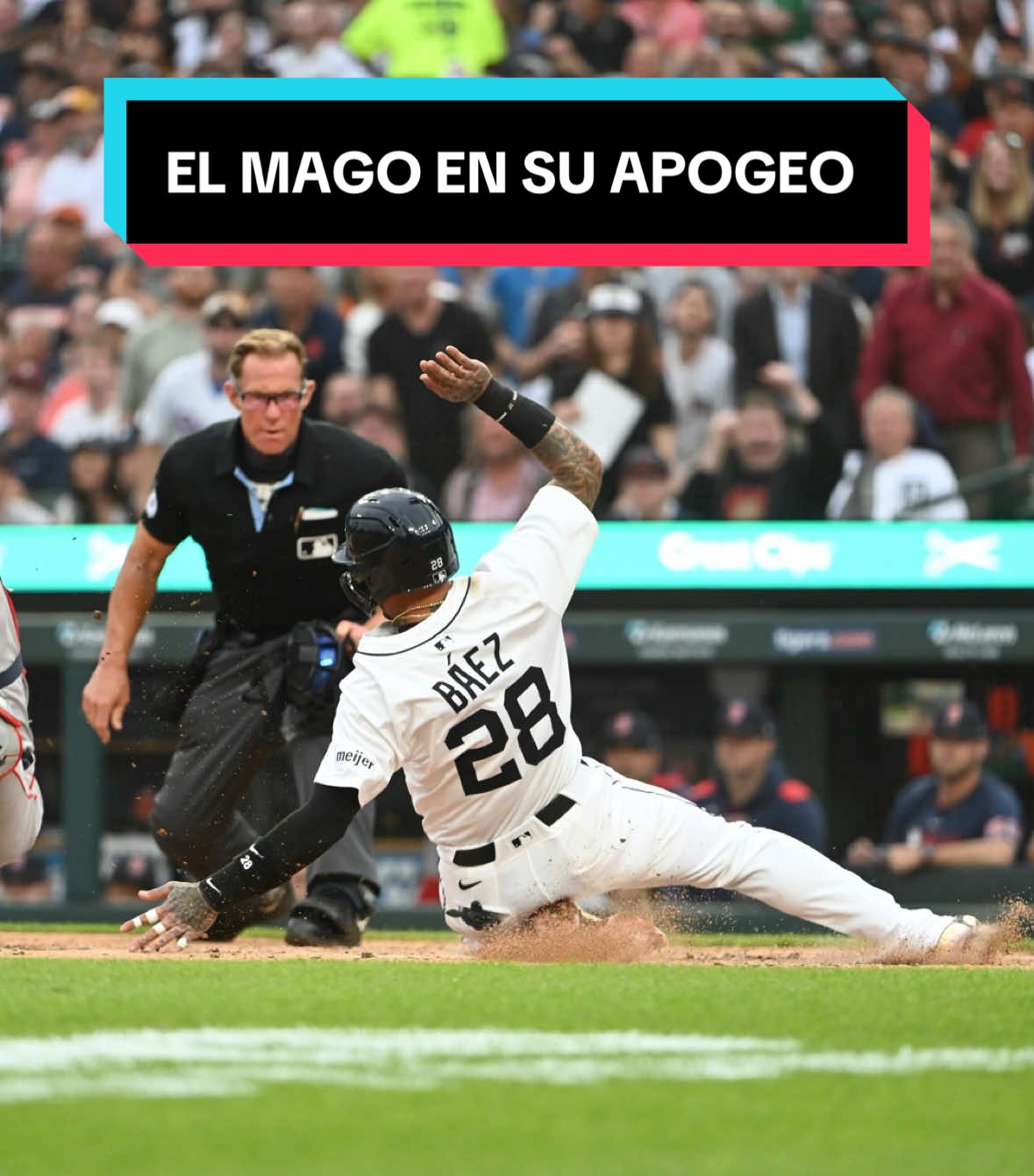 Javier Báez lo hace TODO 🥵 💪 #MLB #mlbespañol #javierbaez #tigers #detroit #puertorico #elmago #latino #baseball #sports #beisbol 