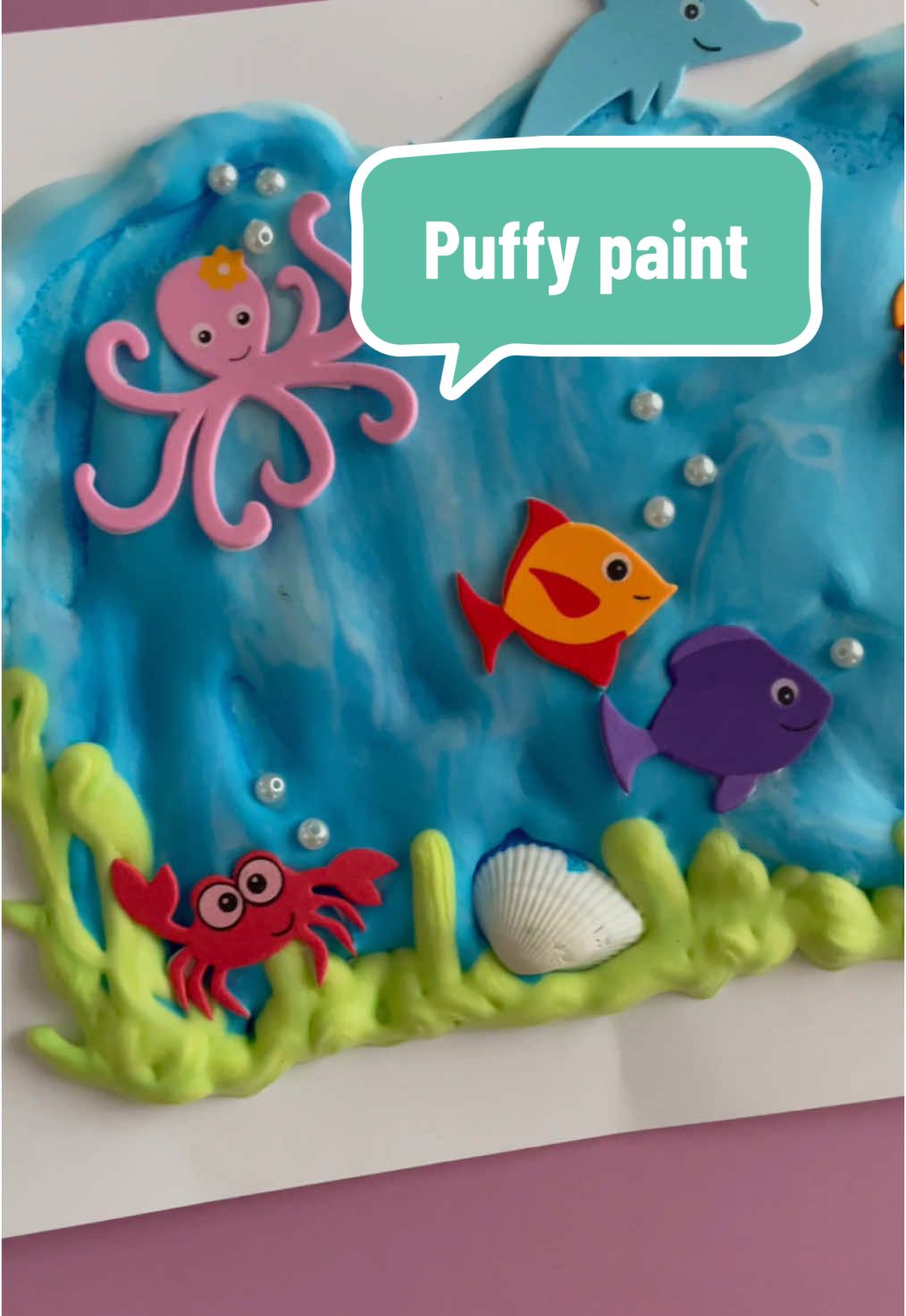 Puffy paint project is going to be your kids favorite craft!  