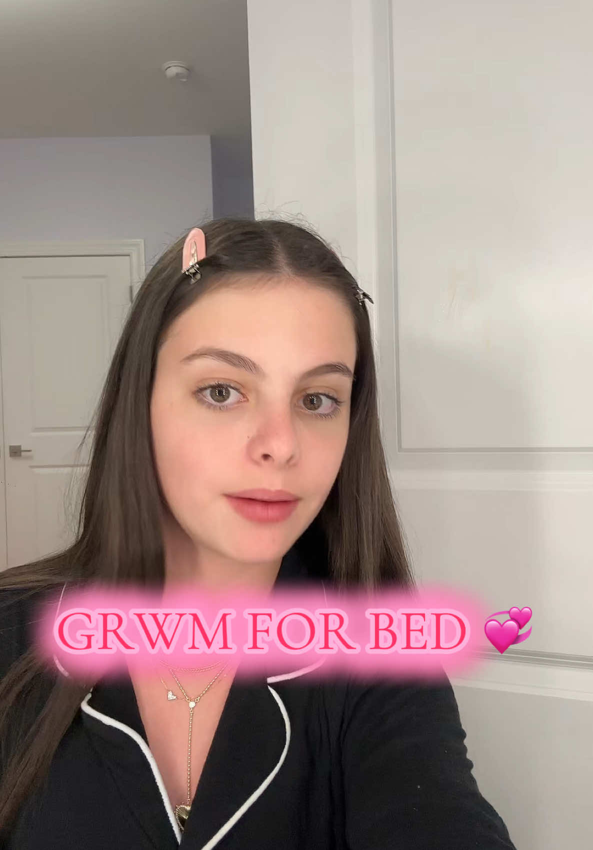 GET READY WITH ME FOR BED |#banned #ad #18 #vrial #blowup #foryou #tiktok #followme #today #paidpartnership #likethisvideo #fyp #skincare | Spray • Eye Cream @Clinique • Toner • Lip Balm • Moisturizer @laneige_us • Syrum @The Ordinary • Moisturizer @byoma