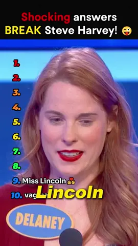 Shocking answers BREAK Steve Harvey! #capcutforus  #capcut  #capcutpioneer #familyfeud #fyp #SteveHarvey #viral #ranking #memestiktok