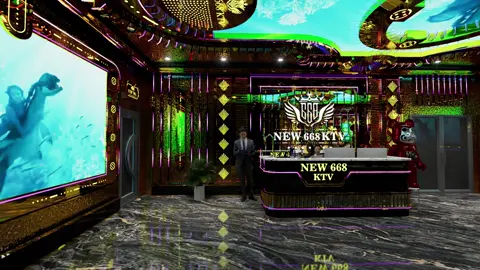 1002 mẫu sảnh ktv đẹp, cho cđt thích màu vàng #karaoke #xuhuong #ktv