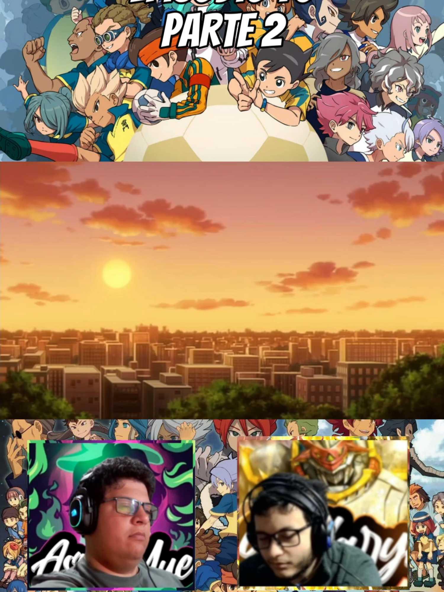 Eu e o mano @gallaryu estamos fazendo React do super 11. Episodio 75 , Parte 2. #react#inazumaeleven#anime#animes#animescene#foryoupage#super11