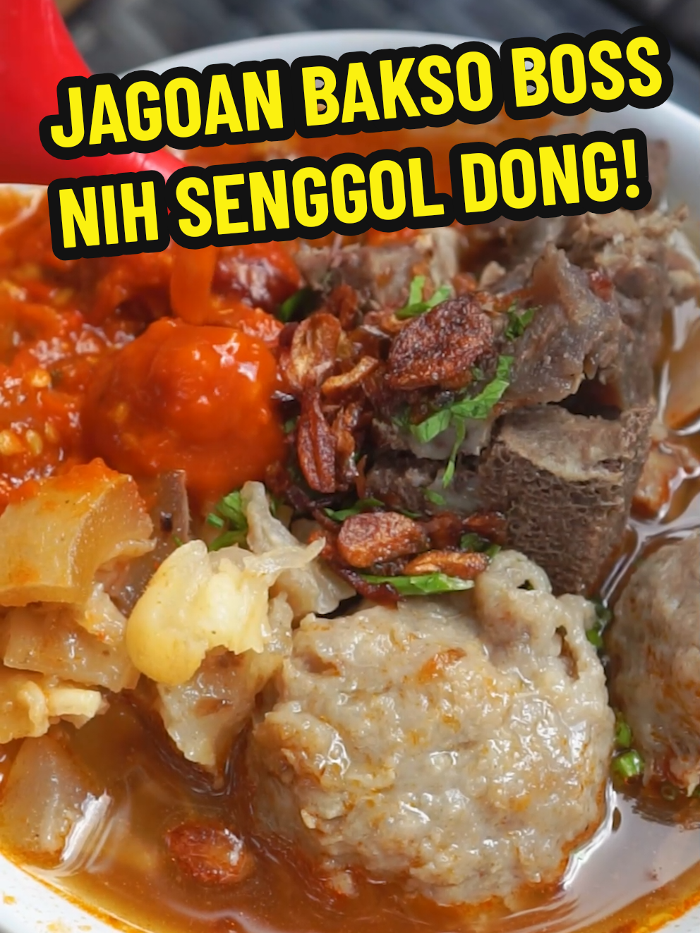 sudah pernah coba bakso satu ini hanya ada di bakso mukbang #bakso #baksoviral #baksopedas #kulinerdenpasar #baksosapi #kikil #babat #kulinertiktok #baksomukbang 