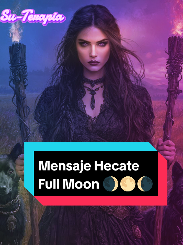 Mensaje Poderoso. Si así lo sientas, decreta  Hecho está. Feliz Luna Llena en Escorpio ♏  #hecate  #lunallena  #escorpio  #suelta 