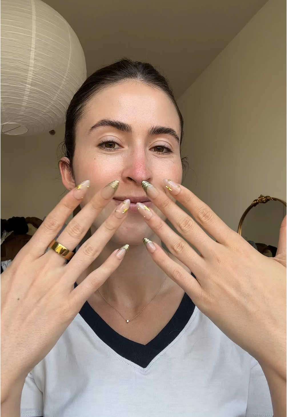 The quickest and most perfect mani!! #nailinspo #pressonnails 