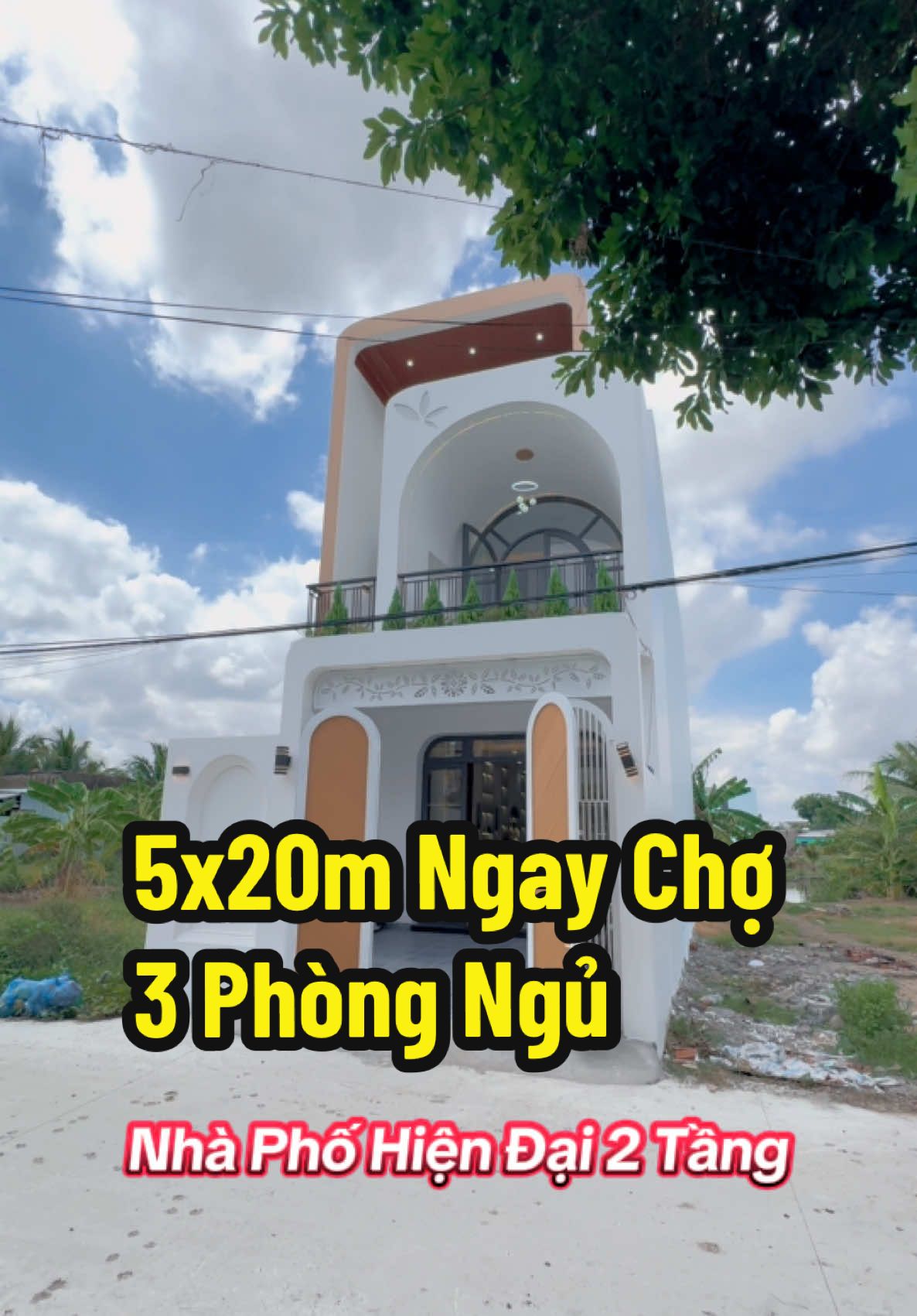 Nhà Phố Hiện Đại Ngay Chợ Trung Thành & KCN Cầu Tràm. 5x20m Hoàn Công #nhapho #xuhuong2025 #nhadeptoantrung #nhaphohiendai 