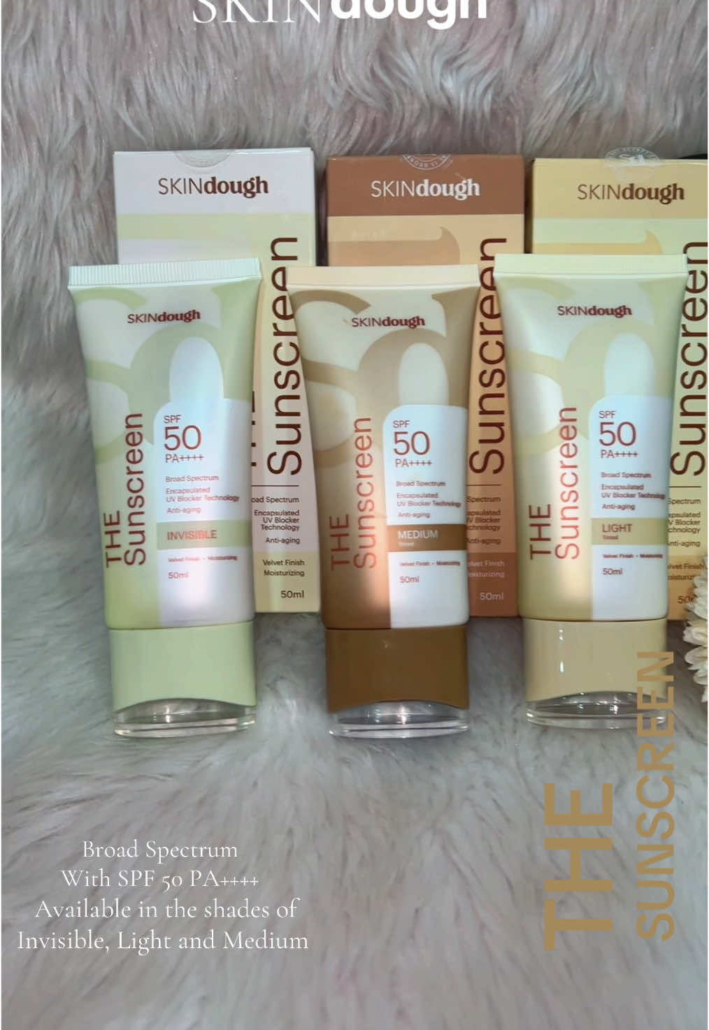 SKINDOUGH THE SUNSCREEN ✨🤍 get yours now! #Mosttrendingprocut #Tiktoktrendingproducts #bestselling #viraltiktoktrendsrightnow #mostviralproducts #parcelsuitfordelivery #mostviralproducts #beauthy #mostpopulartiktokshopitems #mosttrendingproduct #tiktoktrendingproducts #beautyandhealth #skindoughthesunscreen 