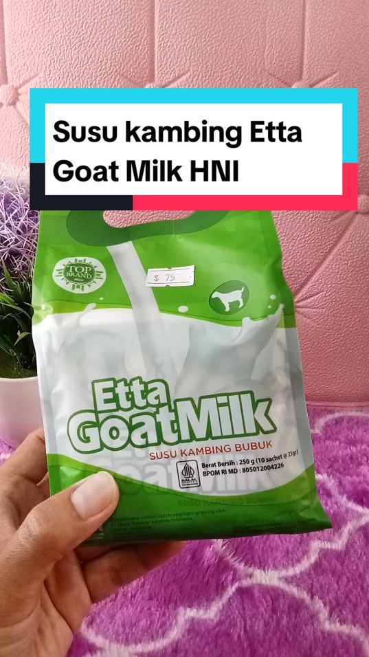 Susu Kambing Etta Goat Milk dari HNI HPAI #ettagoatmilk #ettagoatmilkhni #hnihpai #hni #hnihpaindonesia 