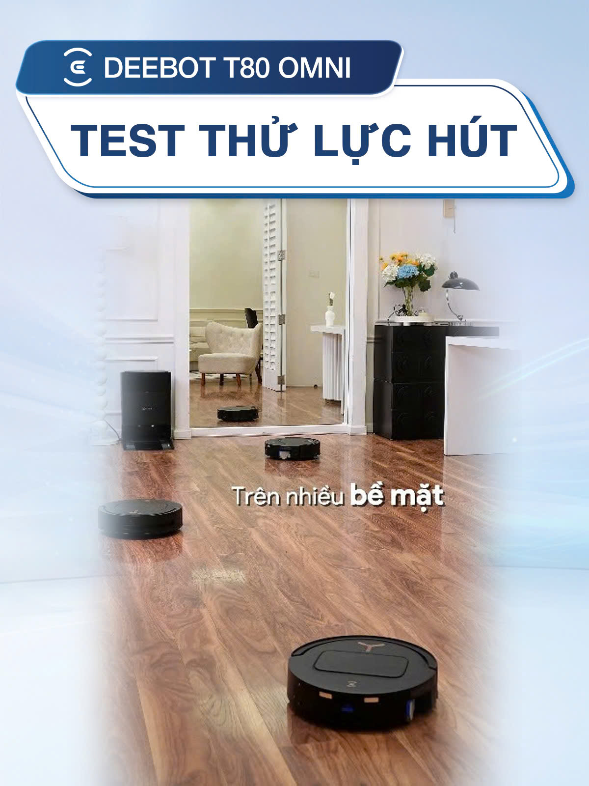 Test thử lực hút robot hút bụi lau nhà Ecovacs Deebot T80 Omni cùng mình nhé! #ecovacs #ecovacsvietnam #hoplongecommerce #giga #robot_hút_bụi_Ecovacs #robot_hút_bụi_lau_nhà #deebott80omni #t80omni