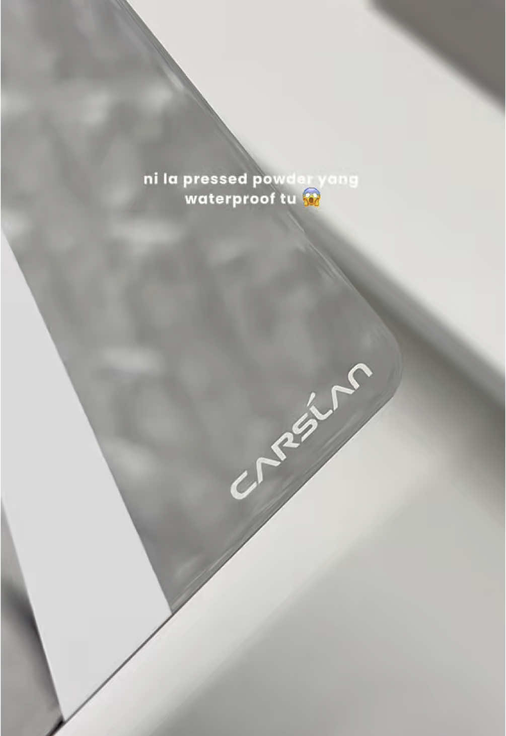 sunscreen pressed powder from @Carslanmy #carslan #carslanmy #carslanpowder #sunscreenpowder #sunscreen #presspowder #waterproof #oilcontrol #makeup 