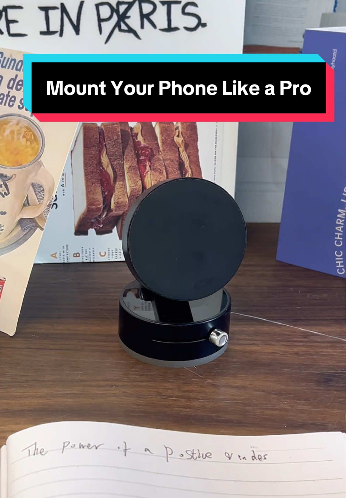 Zero issues. Locks in place and stays there! #phoneholder #phonemount #magneticholder #magnetic #phonestand #phone #phoneaccessories #holder #phonegrip #tiktokmademebuyit #spotlightfinds #giftideas #fyp #foryoupage 