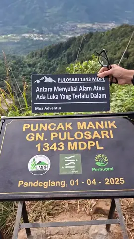 Pulosari Sesuai ekspektasi #pulosari1343mdpl #gunungpulosari #fyp 