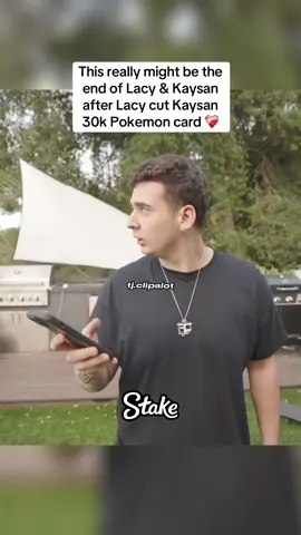 This really might be the end of Lacy & Kaysan after Lacy cut Kaysan 30k Pokémon card ❤️‍🩹 #lacy 