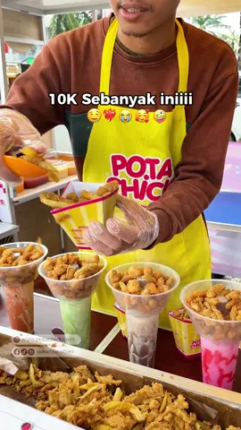 Cuma 10ribuan tapi pilihan sausnya banyak banget🤤 #potachick #kemitraankuliner #kemitraanmodalkecil #kemitraanindonesia #kemitraanmurah #kemitraanviral #franchise #franchisemurah #franchisekuliner #usaharumahan #bisnismillenial #bisnismodalkecil #peluangusaha #usahakuliner #kuliner #kulinerviral #kemitraan #usahamodalkecil #peluangbisnis #kentang 