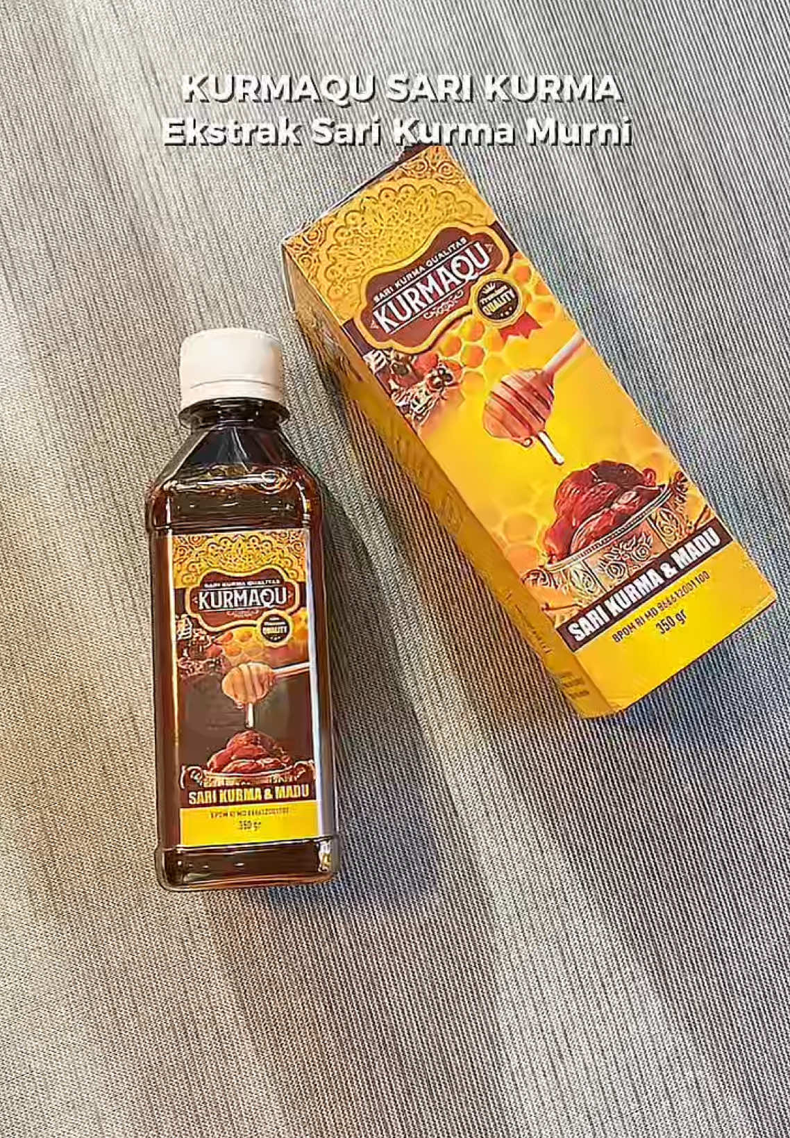 Rekomen banget pokoknya kurmaqu sari kurma dari @Menawan Herbal #madu #madumurni #maduasli #kurmaqu #sarikurma #fyp 
