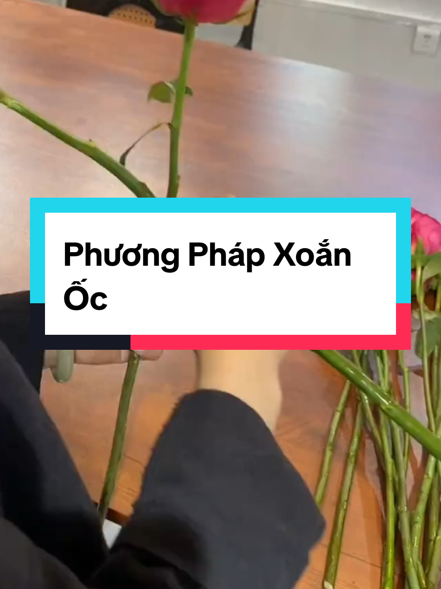 Tại sao phương pháp xoắn ốc của bạn chưa được tốt?. #khosihongnhung #florist #flowerbouquet #flowershop 