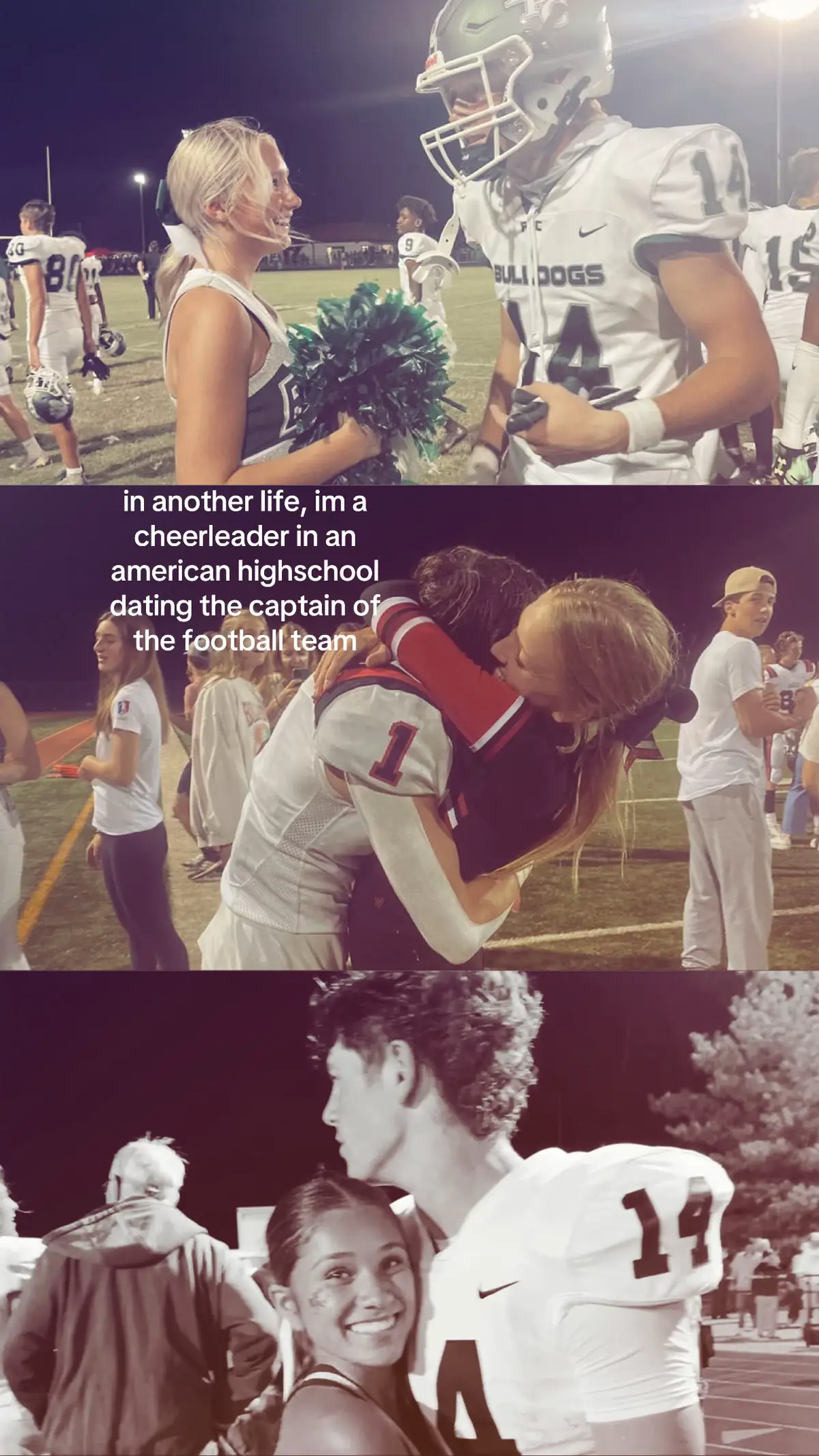 dreaming. #american #highschool #cheerleader #football #dating 