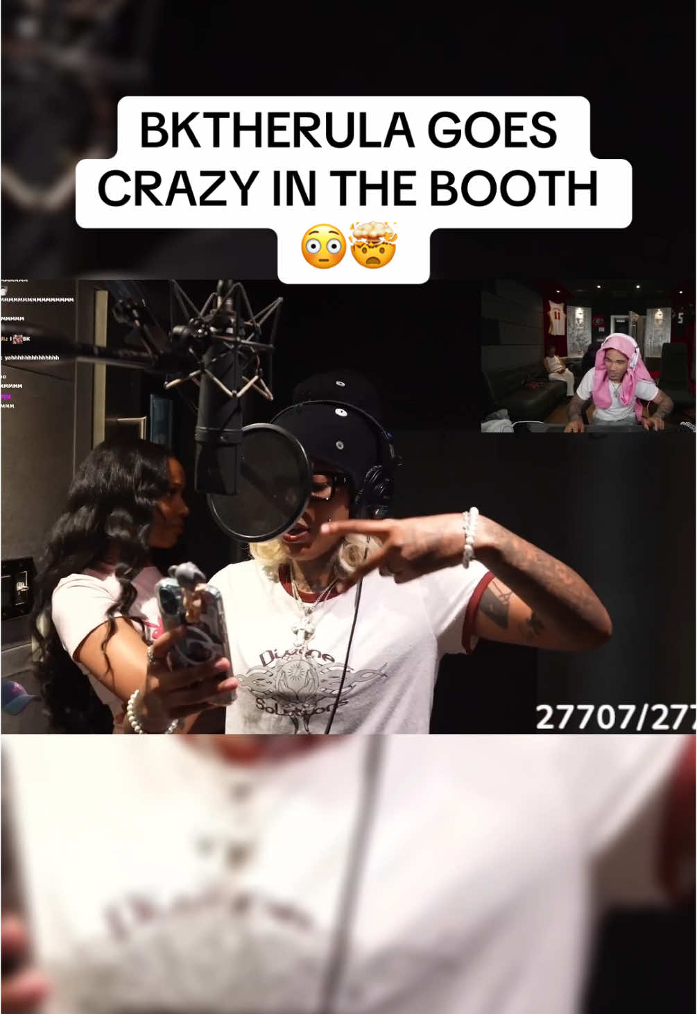Bktherula goes crazy in the booth on max’s stream😳 #fyp #foryou #viral #bktherula #plaqueboymax 